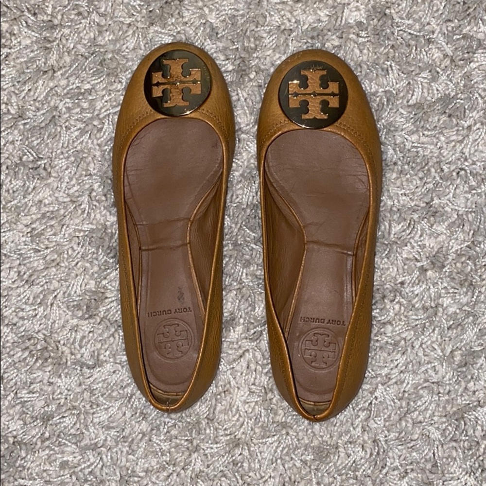 Tory Burch Beige Flats